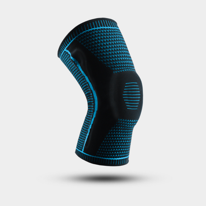Comfortable activewear knee brace, designed for ultimate joint support & flexibility during movement.