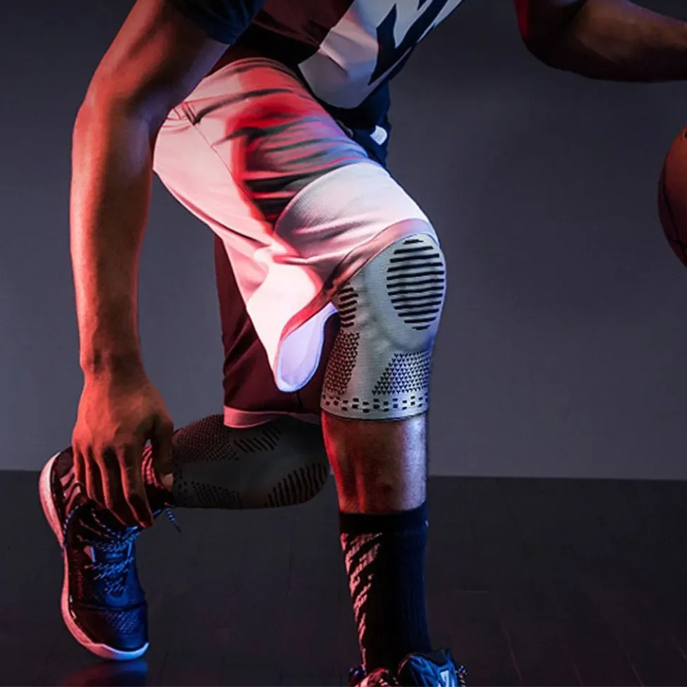 Stable knee brace for enhanced joint support, perfect for injury prevention during sports & workouts.