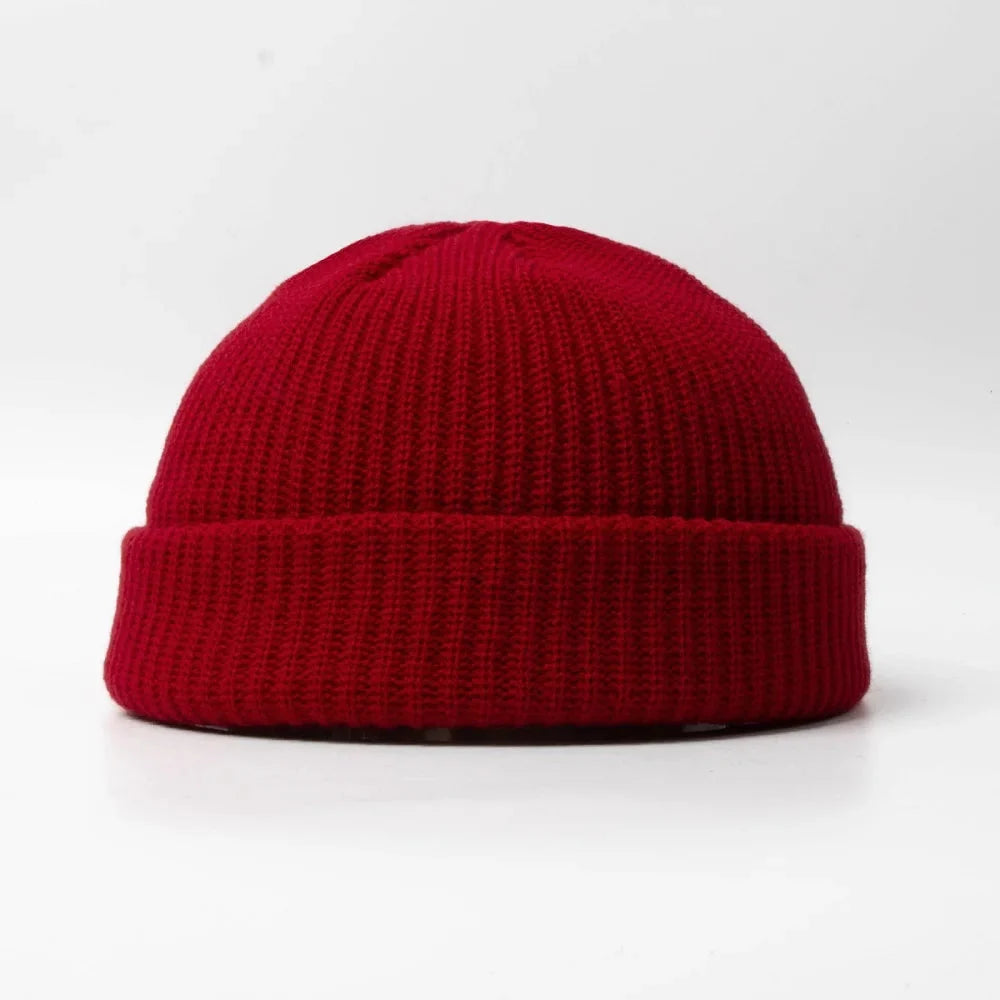 Classic unisex cotton blend beanie skullcap, combining warmth and supreme comfort.