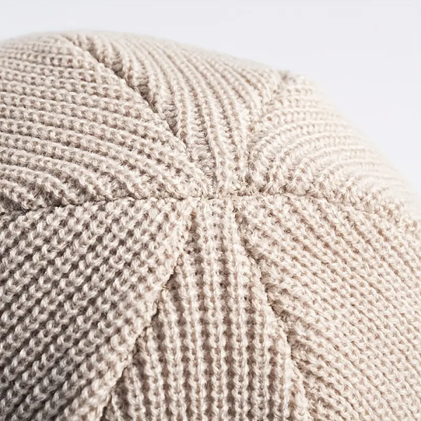 Comfortable unisex cotton blend skullcap beanie, ideal everyday headwear.