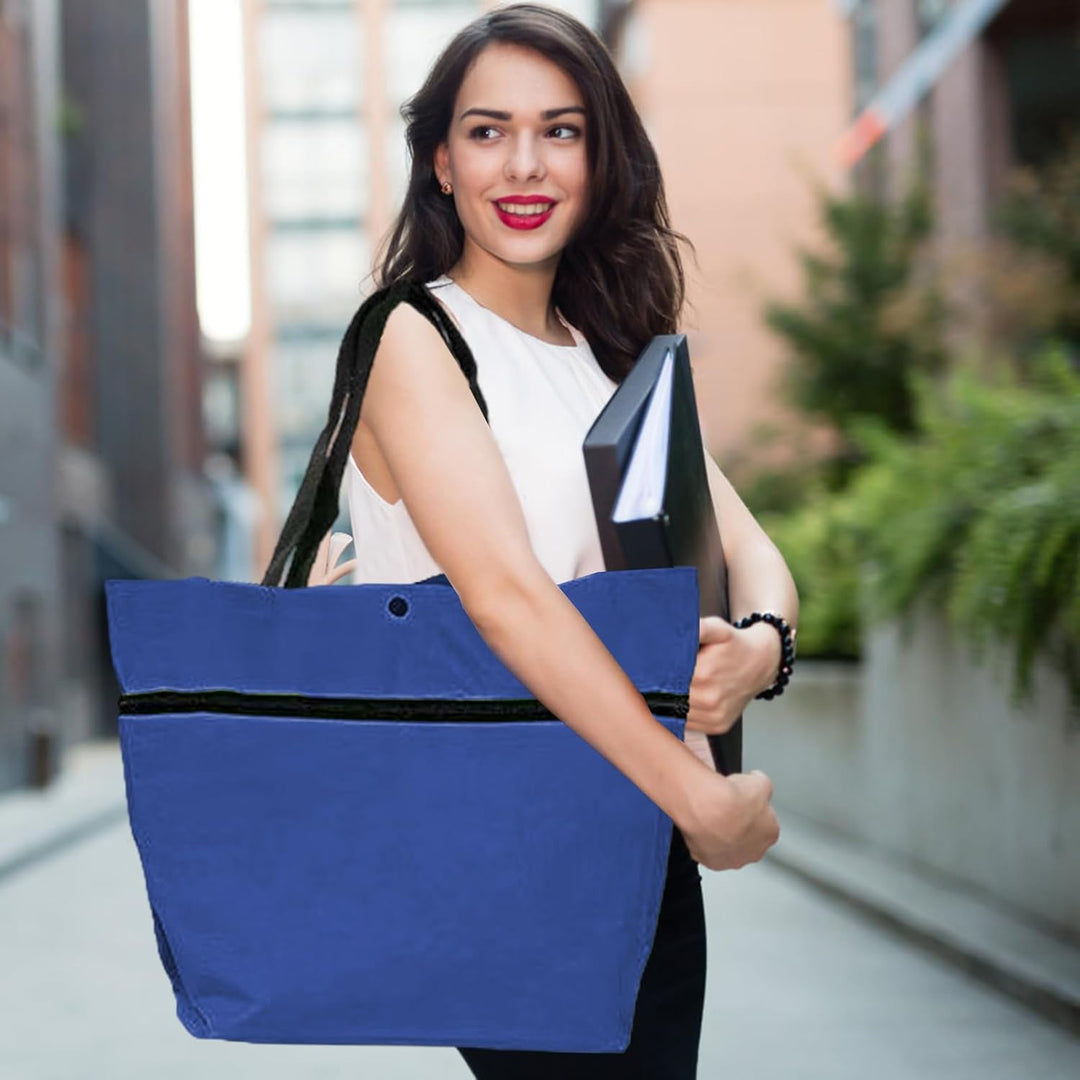 Large capacity foldable bag with wheels, green, perfect for farmer's markets and daily shopping