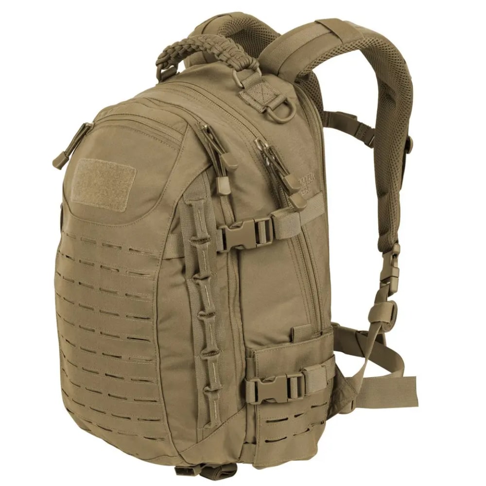 Spacious unisex adventure bag for camping & hiking. Durable, water-resistant tactical backpack with MOLLE system for gear.