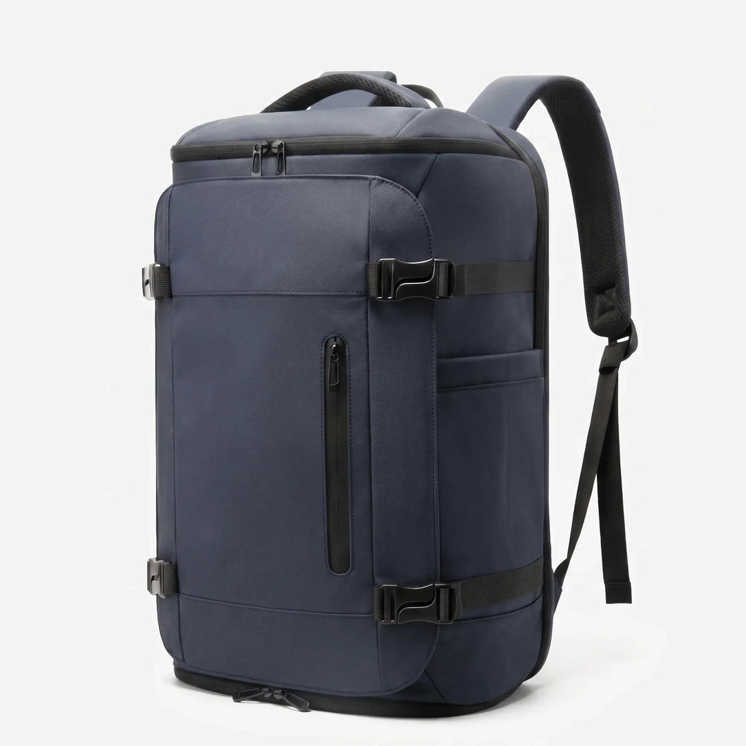 Durable carry-on travel backpack for men & women, ideal for flights, weekend getaways, and adventure.