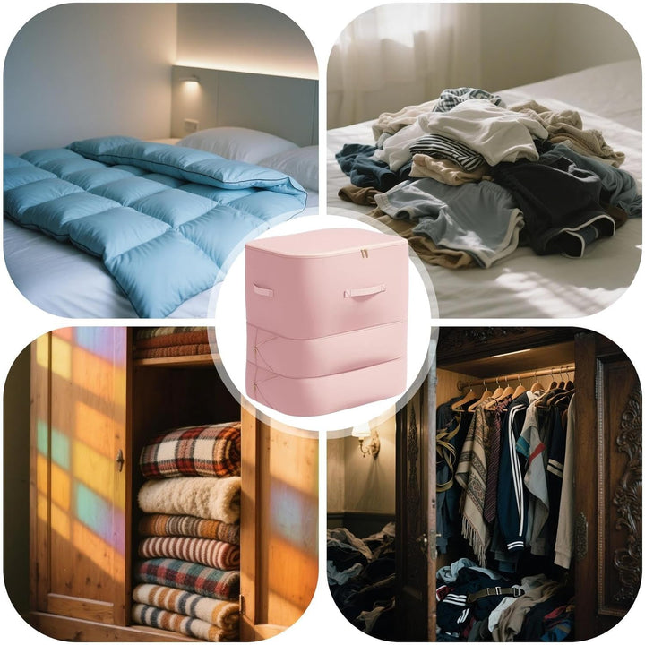 Unisex Large Self-Compressing Comforter Storage Bag