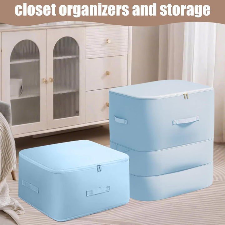 Unisex Large Self-Compressing Comforter Storage Bag