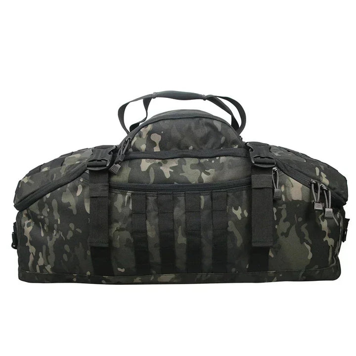 Durable TrailTrek Duffle: large tactical travel backpack for camping, hiking & outdoor gear.