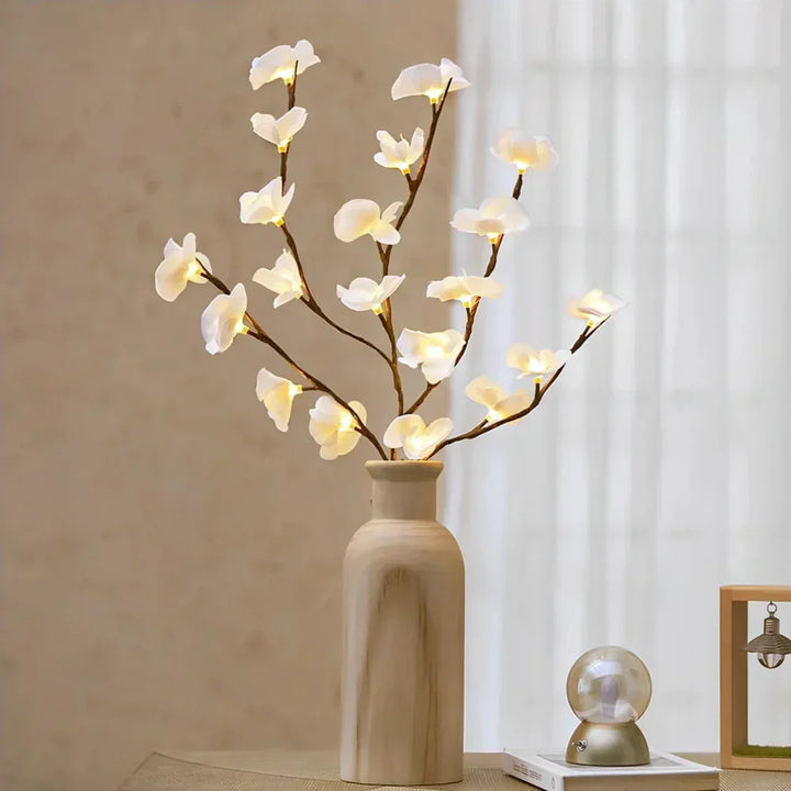 LumaBranches: battery-operated LED branches, bringing enchanting floral decor to life