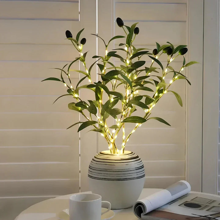 Set of decorative LED branches, excellent for subtle yet effective lighting and floral decor