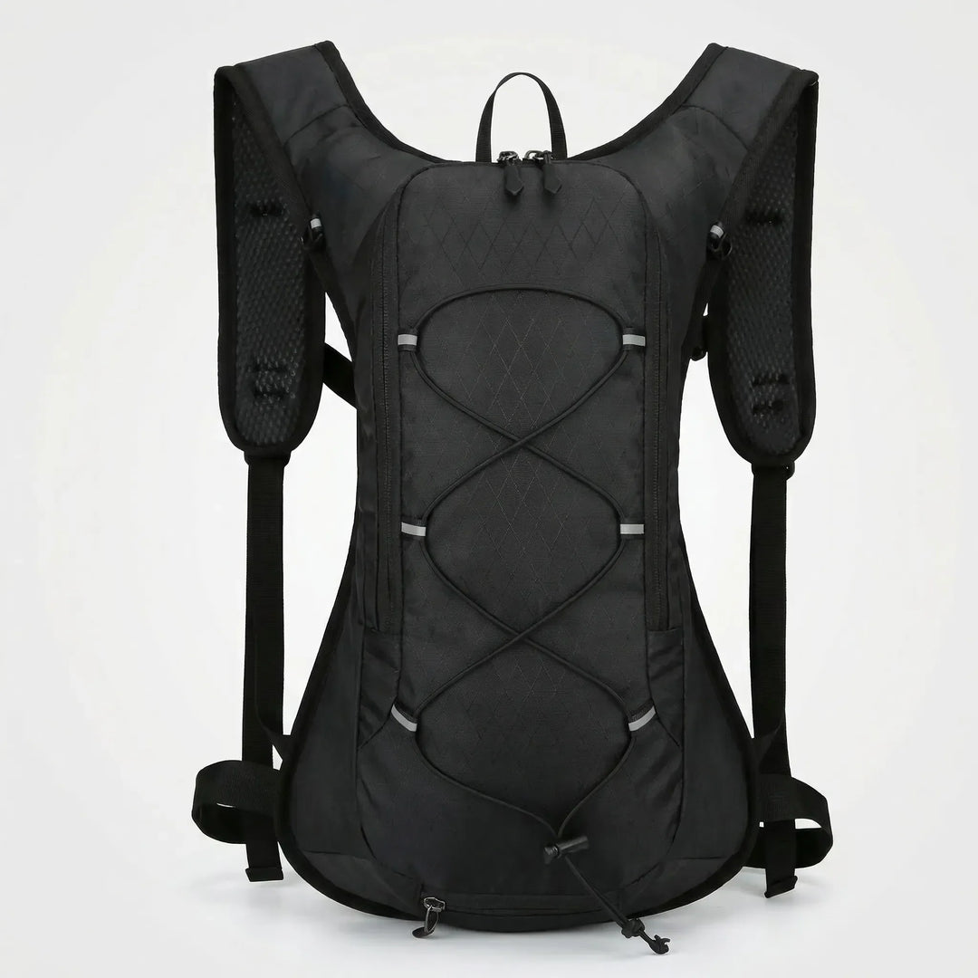 Versatile 12L lightweight hydration backpack for running, cycling, hiking, and active outdoor use.