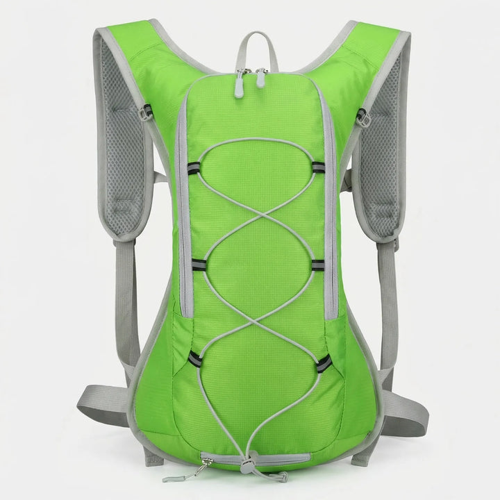Unisex 12L lightweight hydration pack, perfect for runners, hikers, and cyclists seeking outdoor gear.