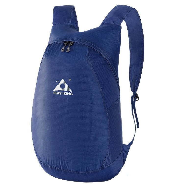 Compact 20L water-resistant daypack, perfect for travel, hiking & daily commute.