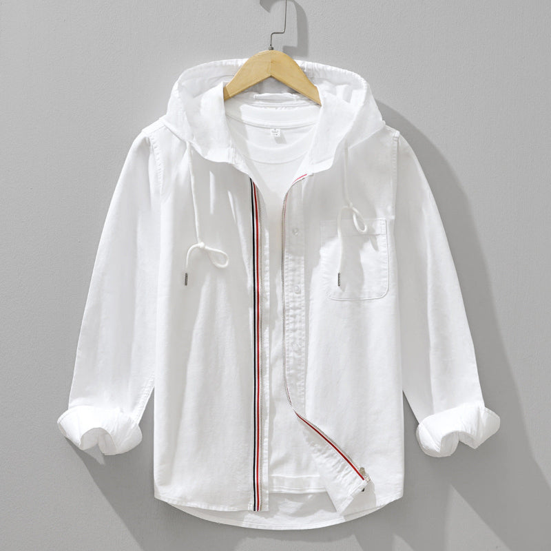 Breathable unisex hoodie, perfect lightweight layering top for spring apparel or summer fashion. Comfortable fit.