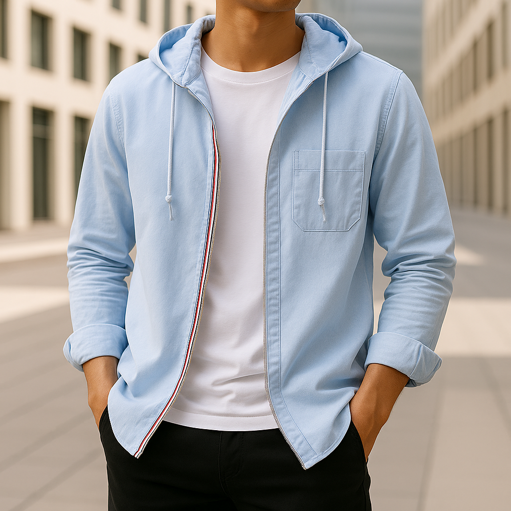 Unisex Lightweight Chelsea Hoodie Shirt for effortless style & comfort.