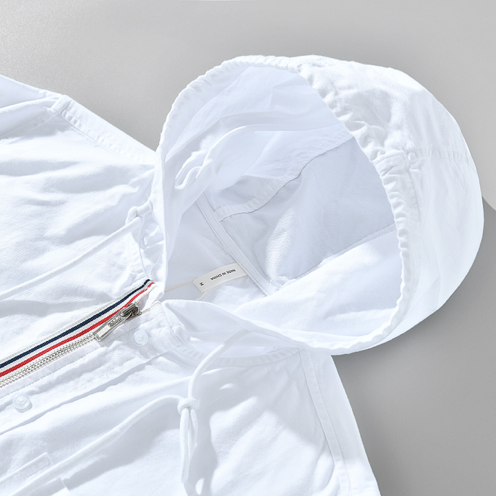 Chelsea lightweight hoodie shirt, a relaxed fit unisex top for spring & summer.