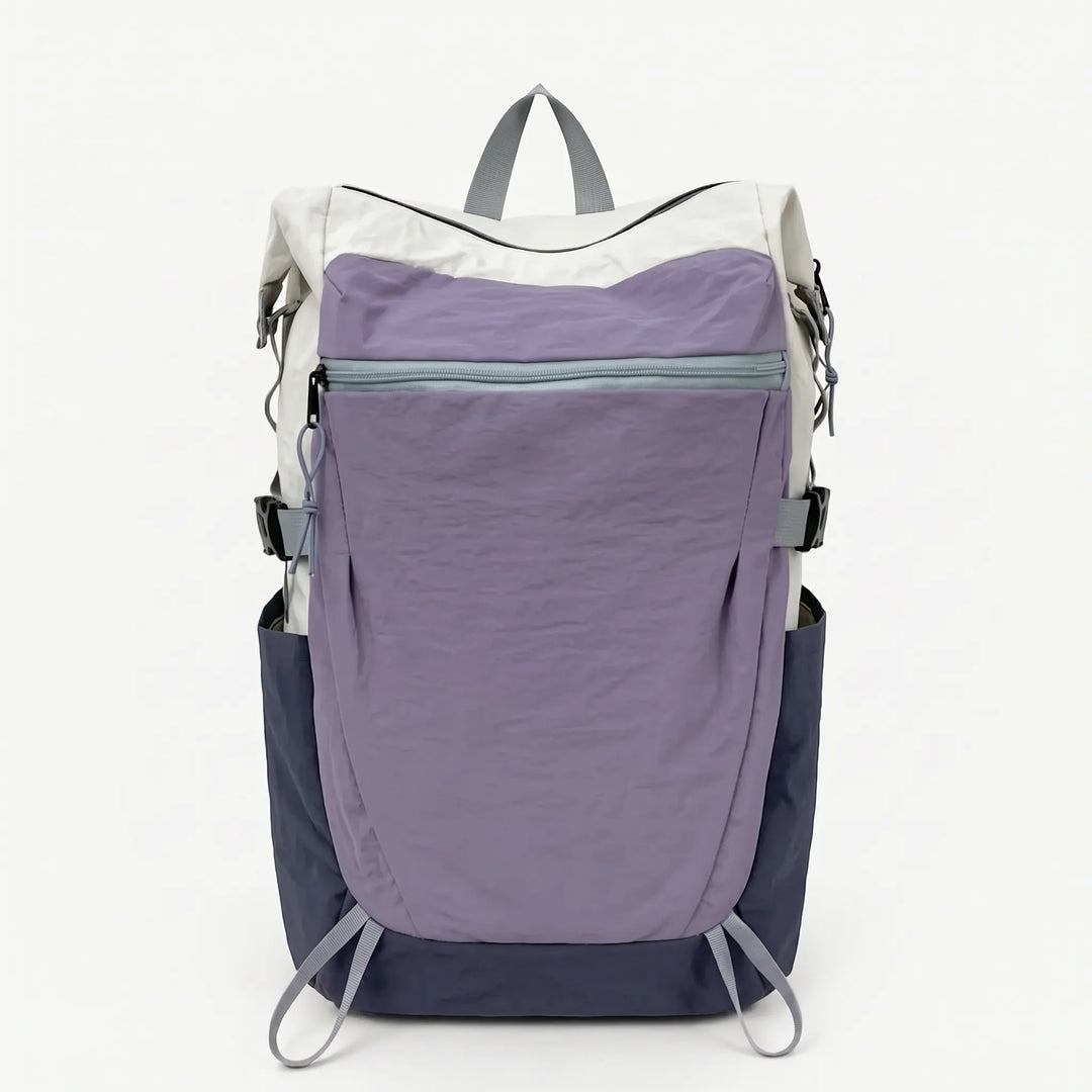 Unisex lightweight daypack with ample storage for hiking essentials, travel gear, or daily commute items.