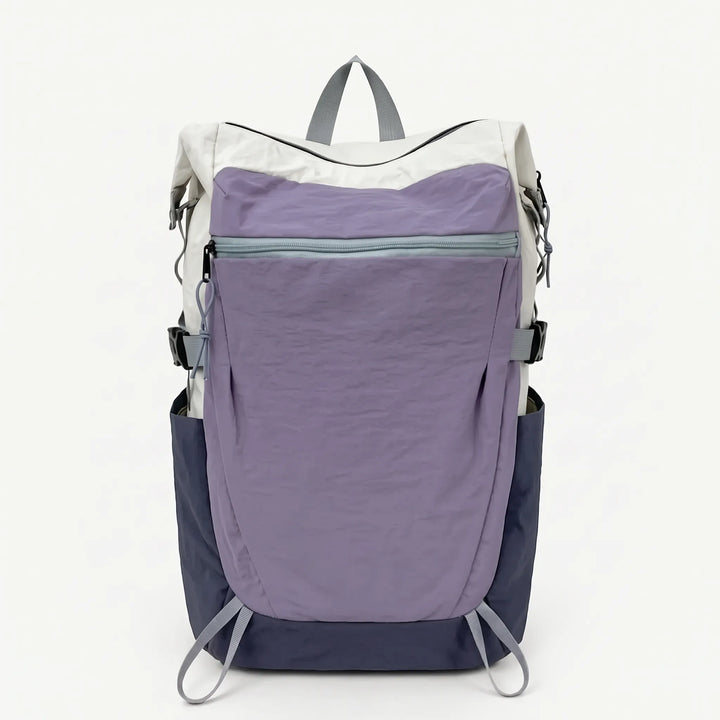 Unisex lightweight daypack with ample storage for hiking essentials, travel gear, or daily commute items.