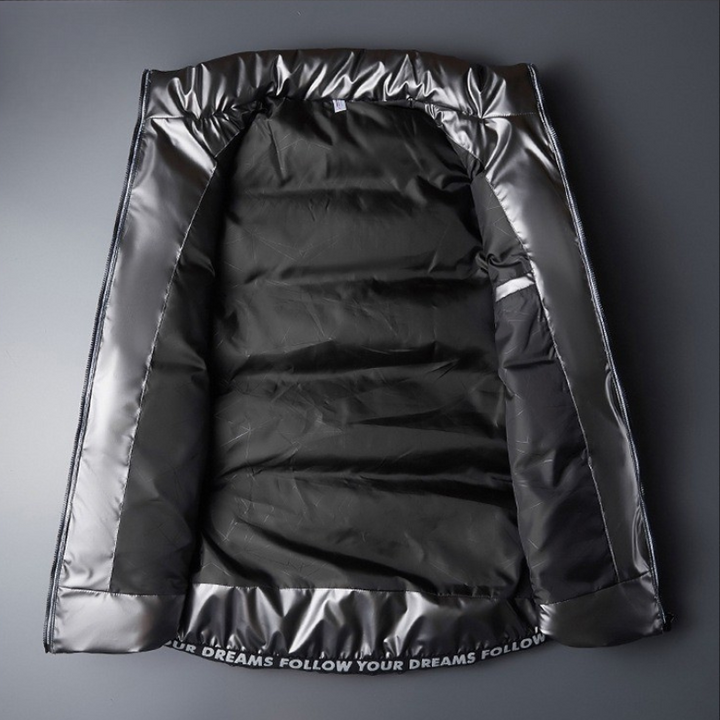 Embrace winter warmth with this lightweight unisex down puffer vest. Ideal insulated outerwear for cold weather.