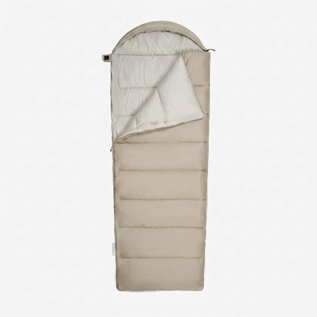 Compact & lightweight envelope sleeping bag, perfect for easy travel & backpacking adventures. Essential camping gear.
