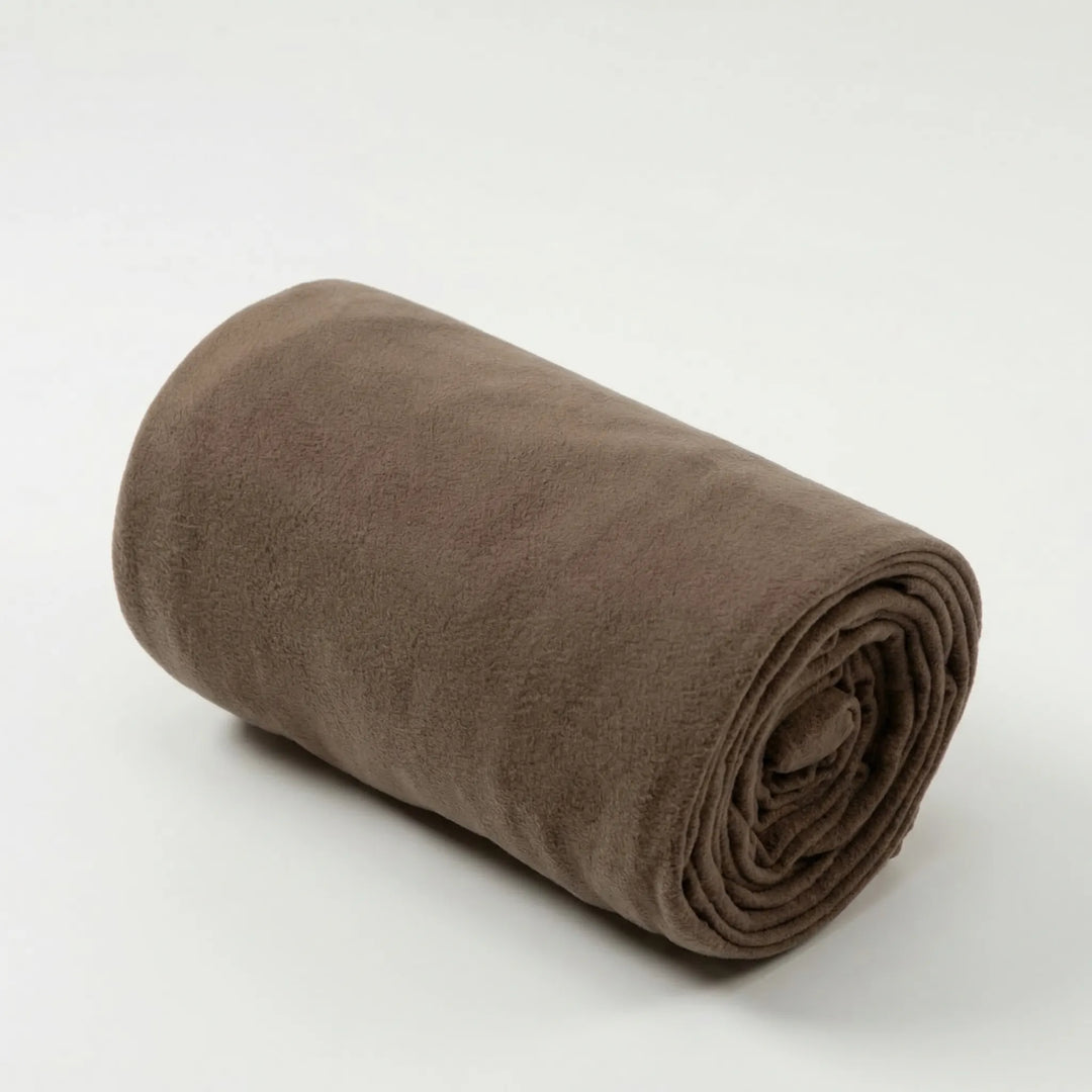 Versatile unisex fleece sleeping bag, lightweight & roll-up. Ideal for camping, hiking, travel, & outdoor.