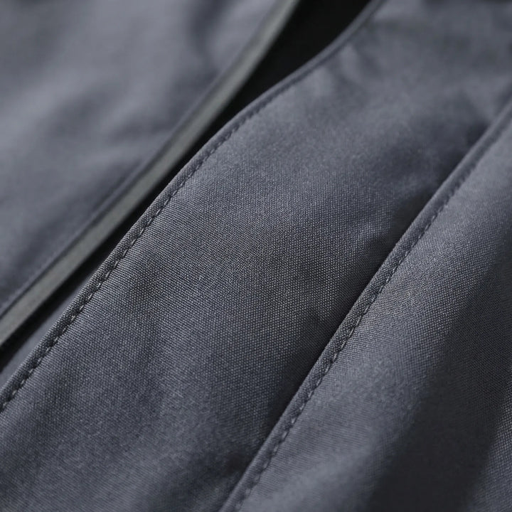 Waterproof hooded outdoor rain jacket for men & women. Excellent windbreaker for hiking & activewear.