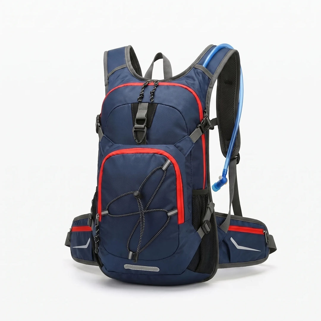 Lightweight hydration hiking pack for active outdoor adventures. Unisex design, ideal for water storage on trails.