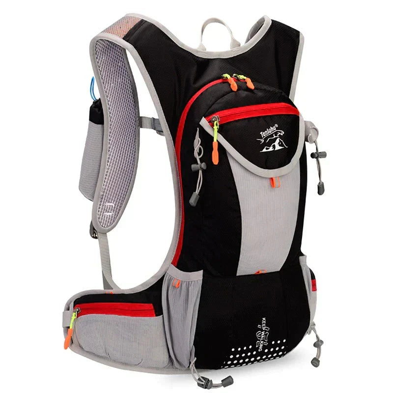 Adventure-ready waterproof hydration pack. Lightweight backpack for hiking, running, & cycling.