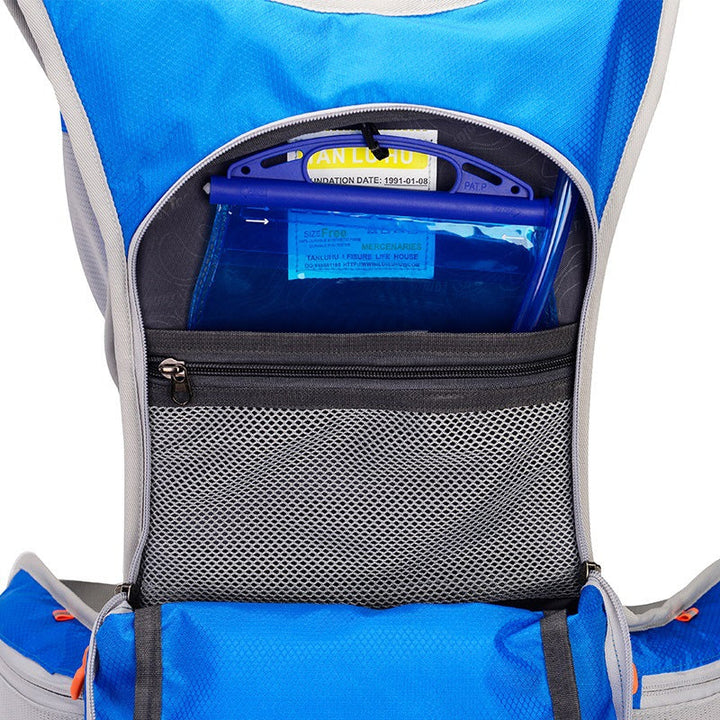 Unisex waterproof hydration backpack for runners & cyclists. Essential lightweight outdoor gear.