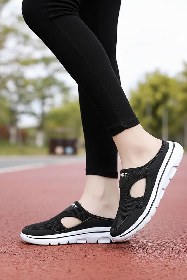 Soft, cushioned unisex slippers, ideal lightweight orthopedic home footwear.