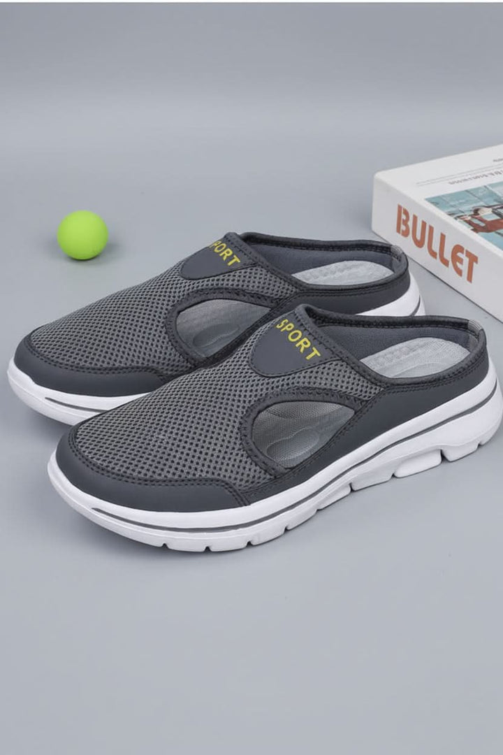 Unisex casual orthopedic slippers, perfect for all-day comfort and support at home.