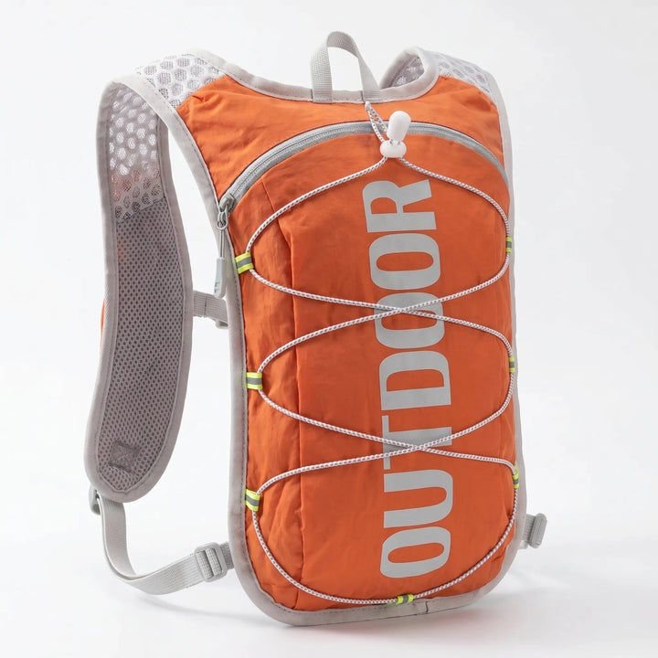 Trail running hydration pack, lightweight & unisex, perfect for carrying water on adventures.