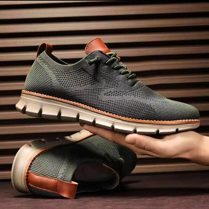 Unisex lightweight slip-on sneakers for business casual wear. Comfortable, modern everyday style.