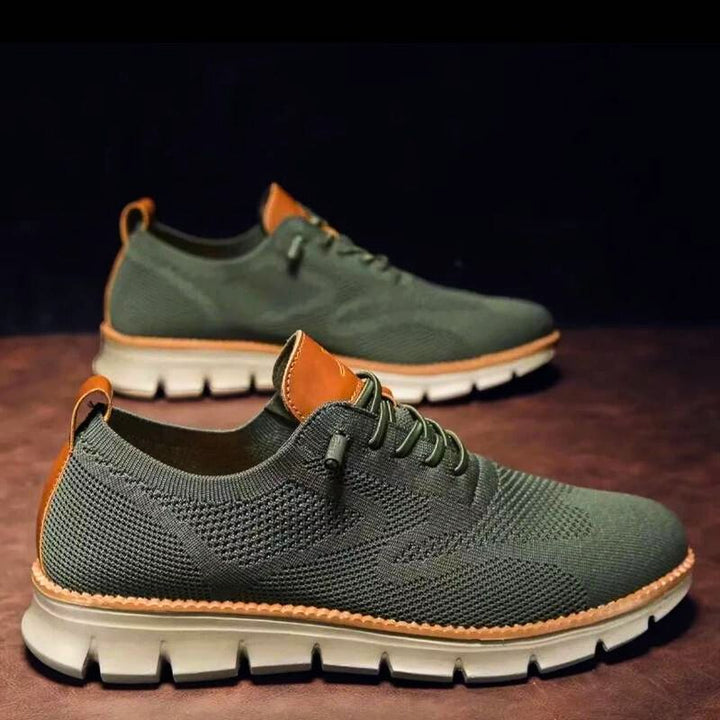 Versatile unisex slip-on shoes. Lightweight, perfect for business casual and everyday comfort.
