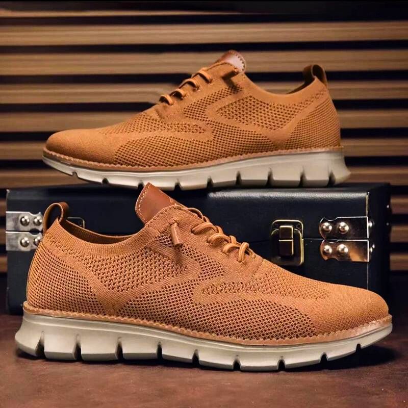 Stylish slip-on walking sneakers for men & women. Lightweight, comfortable, ideal for business casual.