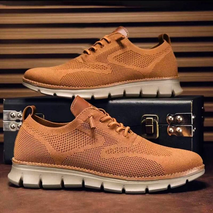 Stylish slip-on walking sneakers for men & women. Lightweight, comfortable, ideal for business casual.
