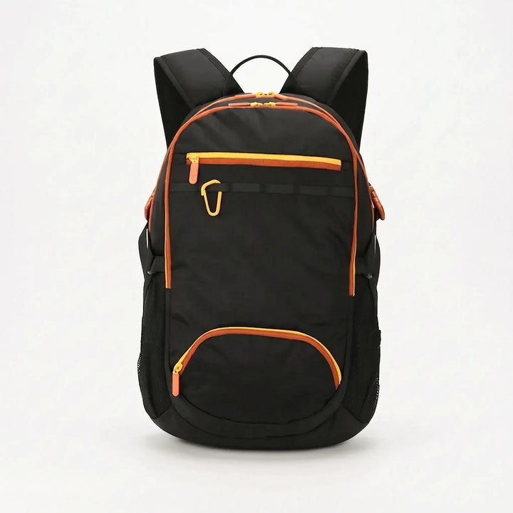 Stylish lightweight backpack for hiking, travel, & sports. Spacious main compartment & pockets.