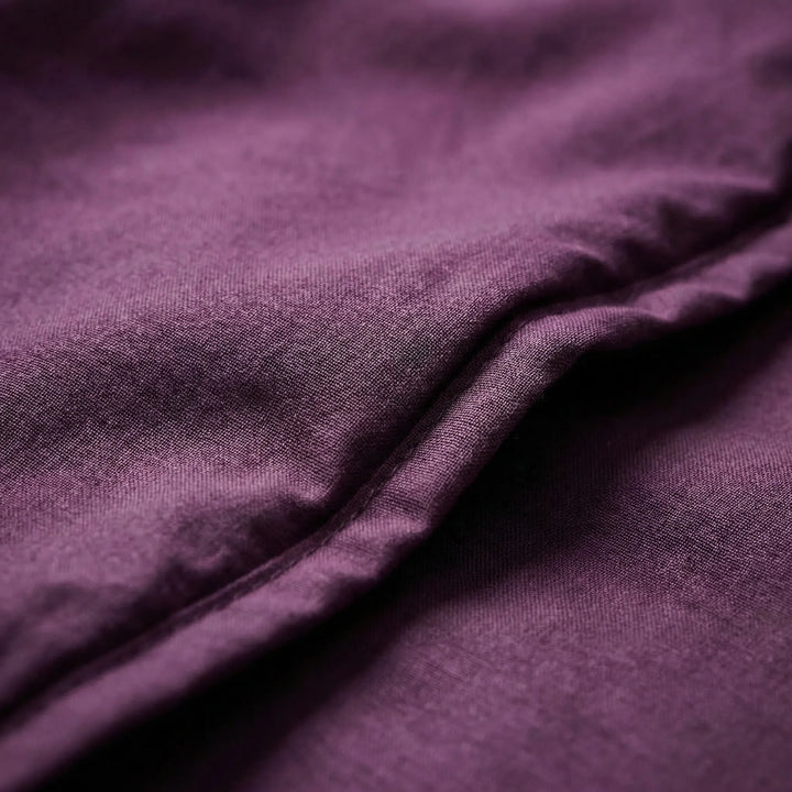 Compact, portable sleeping bag liner for travel, camping, and hiking. Essential lightweight hostel bedding.