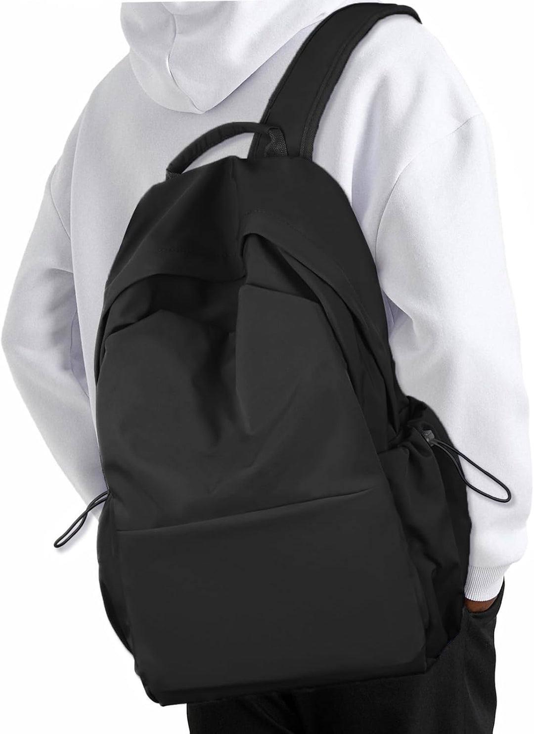 Unisex daily carry backpack, secure & padded for laptops, with ample organization.