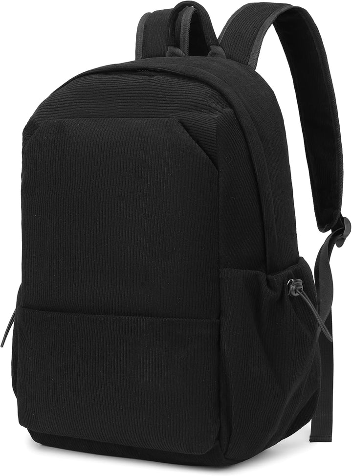 Grey unisex laptop backpack with ergonomic design displayed on a white background