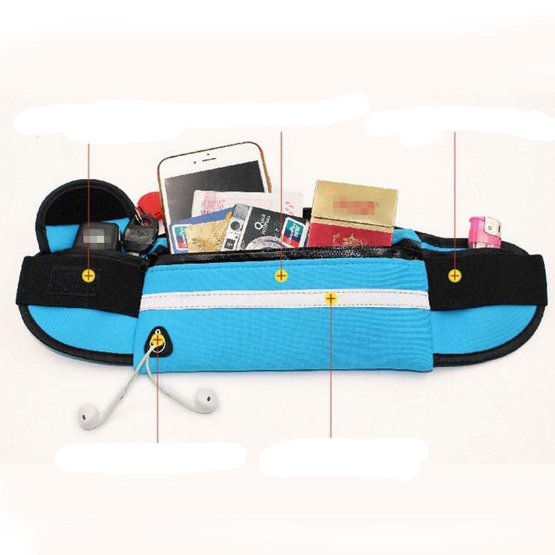 Adjustable unisex sports belt, lightweight and waterproof, perfect for running fitness
