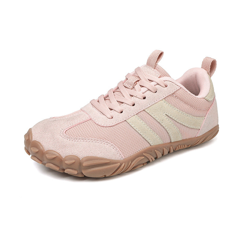 Wide fit lightweight barefoot hiking shoes, designed for natural movement.