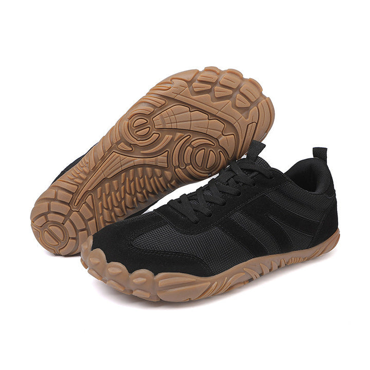 Unisex outdoor adventure barefoot shoes with robust non-slip grip.