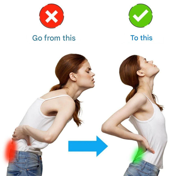 Adjustable FlexAlign lumbar support belt for men & women. Ergonomic design for posture & injury recovery.