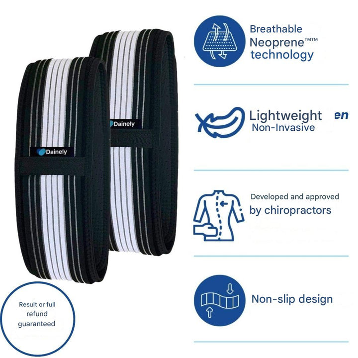 Unisex FlexAlign support belt for injury recovery, posture correction, & sciatica relief. Lumbar & hip support.