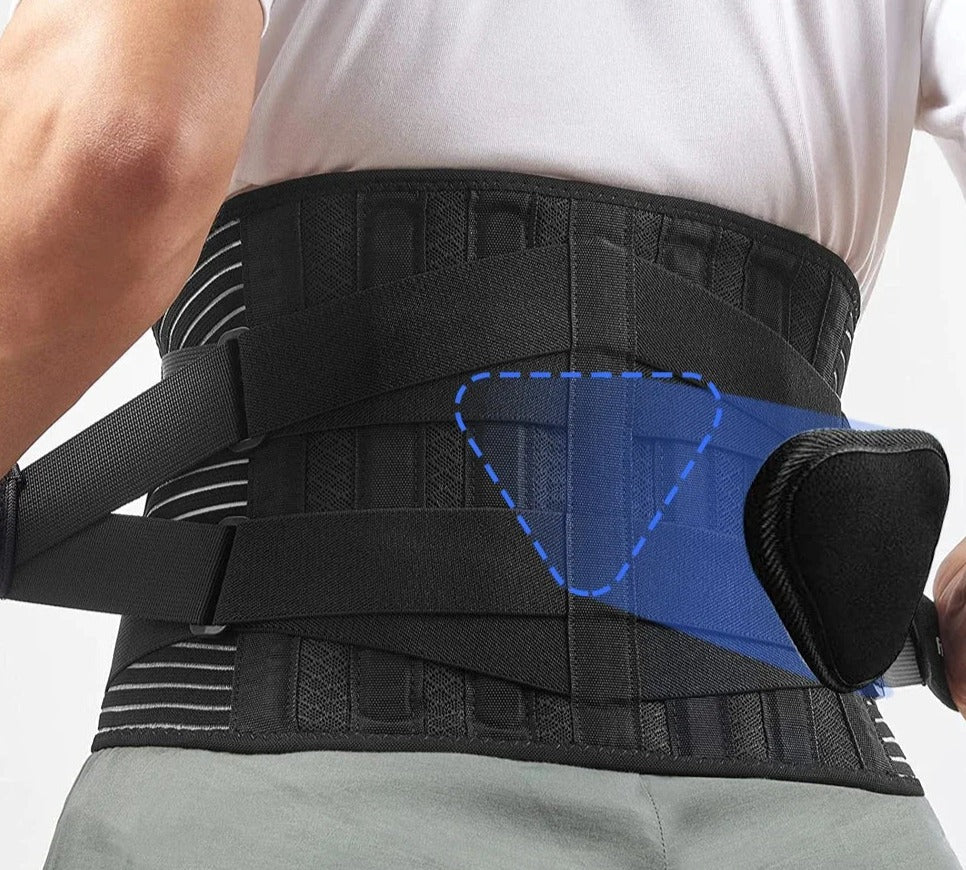 Comfortable orthopedic back support belt for men & women, designed for pain relief & posture correction.