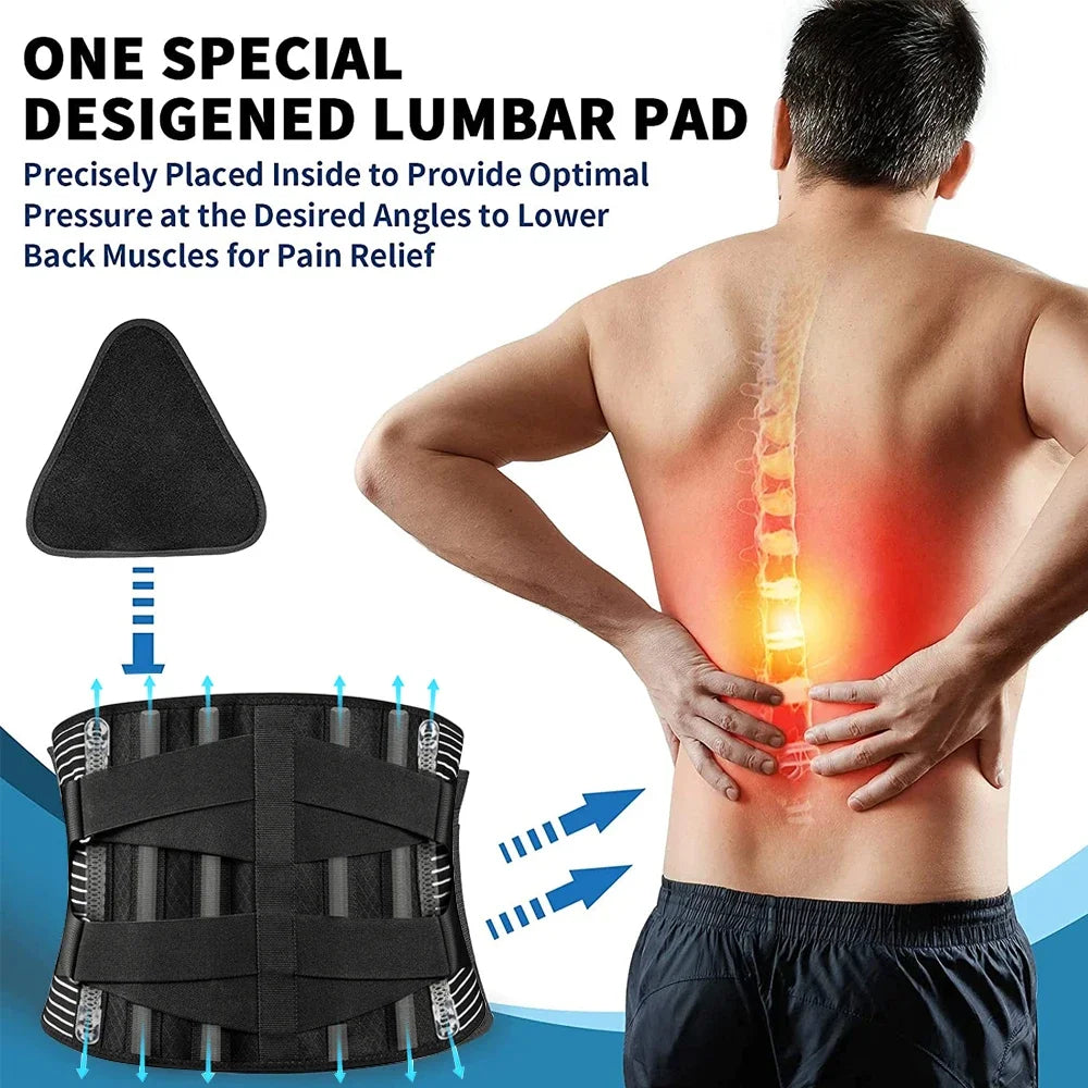 Unisex posture corrector belt for back pain, orthopedic design ensures comfortable daily wear & support.