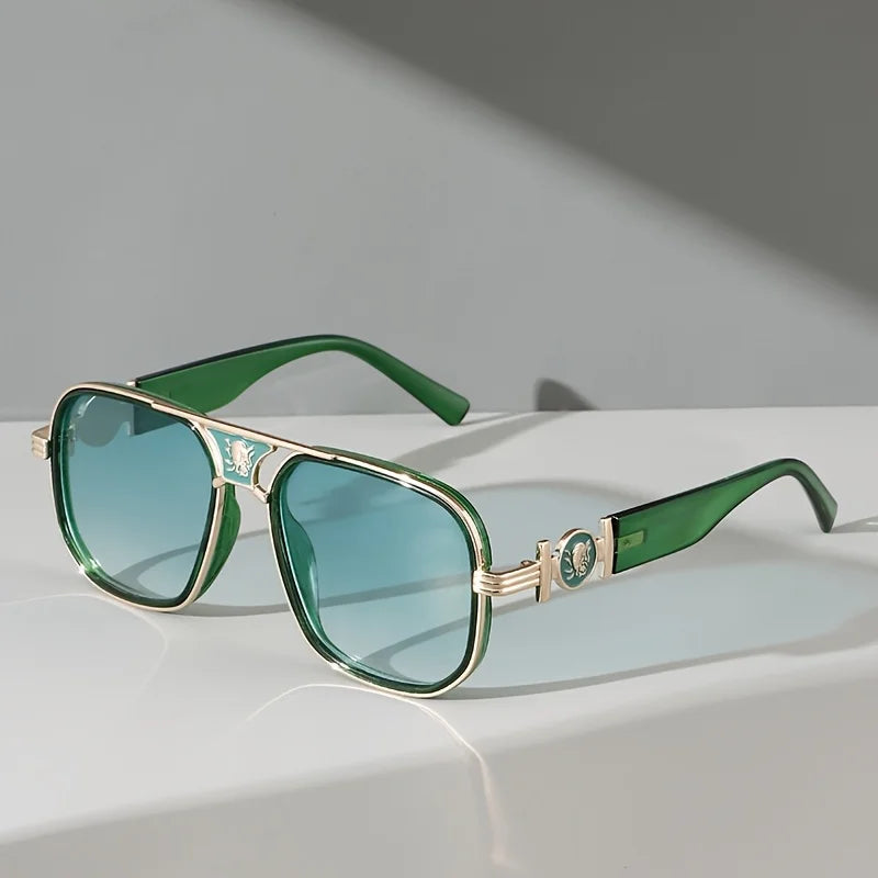Unisex luxury fashion sunglasses with UV protection. Modern style eyewear for men and women.