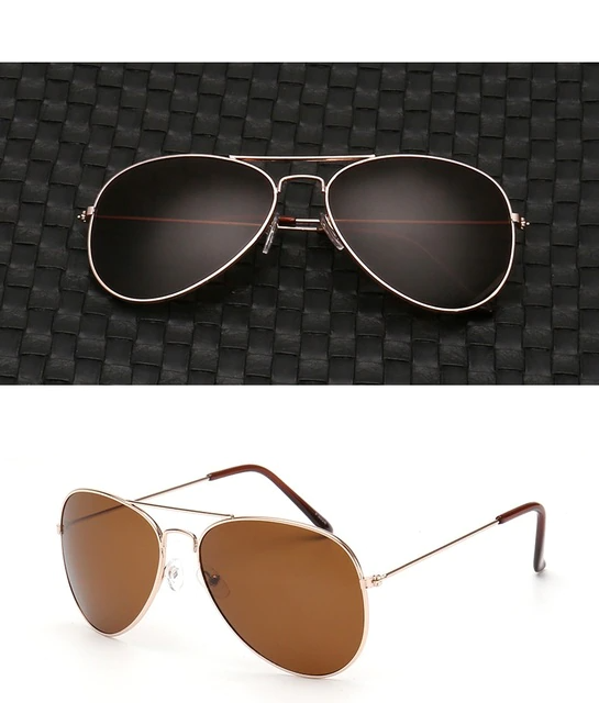 Premium unisex luxury aviator sunglasses with polarized lenses. A perfect fashion accessory for UV protection.