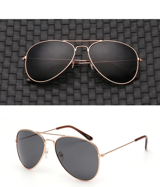 High-quality unisex polarized aviator eyewear. Sleek & stylish, provides essential anti-glare & UV protection.