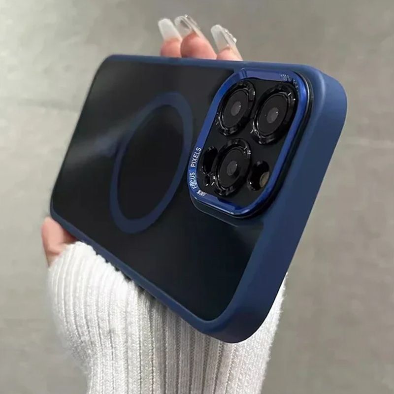 Stylish magnetic iPhone cover, perfect for MagSafe and superior device protection.