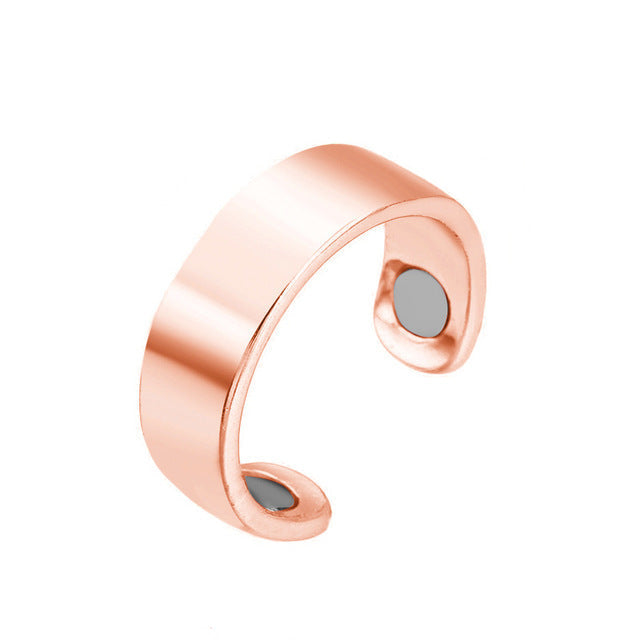 Durable unisex anti-snore ring with magnetic therapy, a consistent sleep aid for quiet, restful nights.